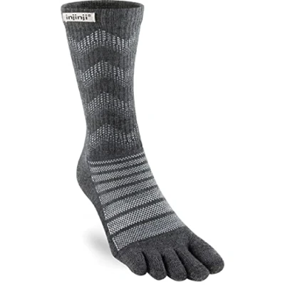 Image of Injinji Outdoor/MW/CRW/Wool/SLA Teensokken Unisex slate