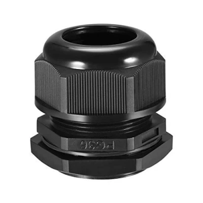 Image of PG36 7 Hole Cable Gland IP68 Waterproof Adjustable Nylon Seal Backnut for 6.2 8mm Diameter Wire