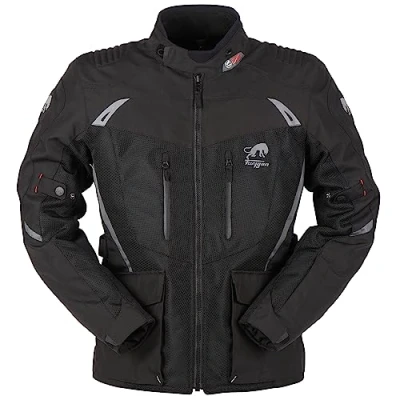 Image of Furygan Mens Apalaches Vented 2w1 Jacket, Black, S UK