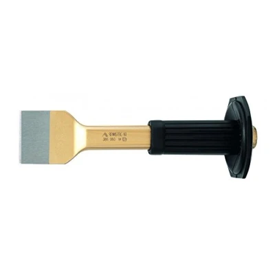 Image of Rennsteig 386 060 1 250/ 60mm Bolster Chisel/ Blade with Protective Hand Guard