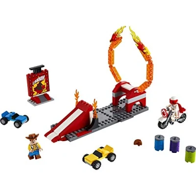 Image of LEGO Juniors 10767 4+ Toy Story 4 Duke Caboom’s Stunt Show with Woody Minifigure Multicolor