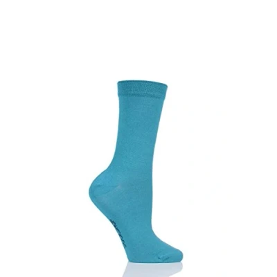 Image of 1 Pair Beneath The Waves Colour Burst Bamboo Socks with Smooth Toe Seams Ladies 4 8 SOCKSHOP