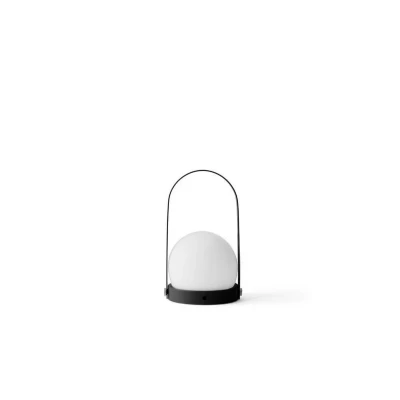 Image of Audo Copenhagen Carrie LED light with a battery, IP44, black