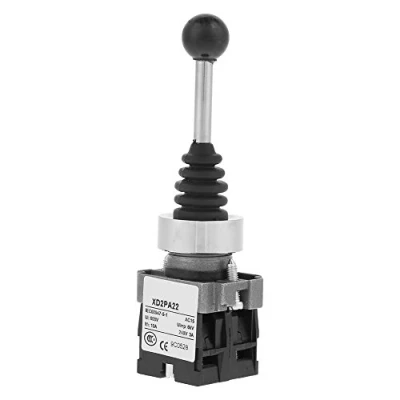 Image of XD2PA22CR 2NO 2 position Spring Return Momentary Joy Stick Joystick Switch Monolever Replacement 0 380V AC (50Hz);0 220V DC