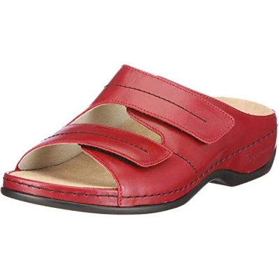 Image of Berkemann Women&#039;s Melbourne Daria 1002 Clogs &amp; Mules, Rot (weinrot 277), 2 UK / 38 EU