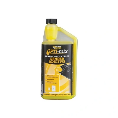 Image of Everbuild Opti mix 3 in 1 Render Additive Litre