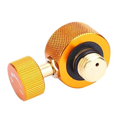 Image of Gas Cylinder Adapter, Tank Burners Head Adapter Valve Accessory for Outdoor Camping Stove