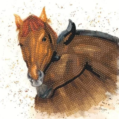 Image of My Sparkle Art Bree Merryn Chilli &amp; Pepper Diamond Card Kit, 7.5 x in