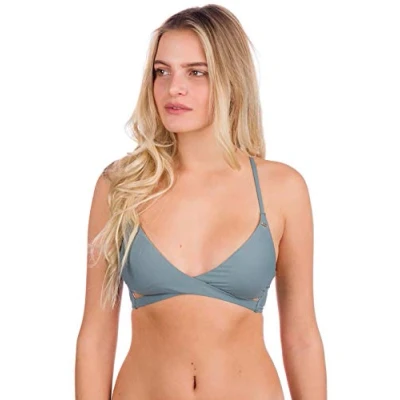 Image of O&#039;Neill Women Pw Baay Mix Top Bikinis Eucalyptus, Size 42