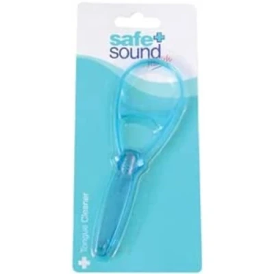 Image of Safe and Sound Tongue Scraper/Cleaner. Colour Received Varies