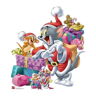 Image of Star Cutouts SC4181 Tom and Jerry Small Cardboard Cutout