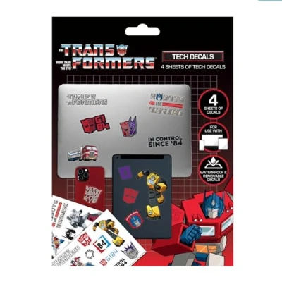 Image of Transformers Sticker Set, Over 50 Stickers in Optimus Prime &amp; Co. Design, Offizielles Merch