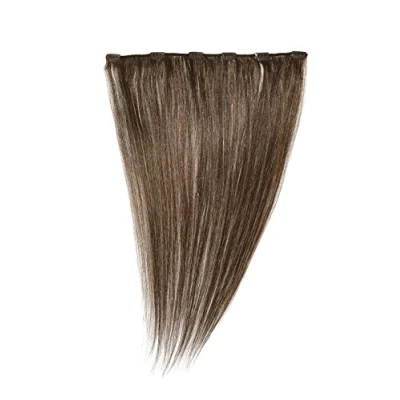 Image of American Dream Human Hair Quick Fix Clip In Extensions 18 inch Dark Ash Brown
