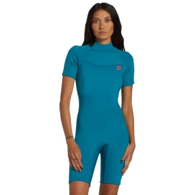 Image of Billabong Short Sleeve Springsuit 202 FOIL FL SS SPRING Young Womens Blue S