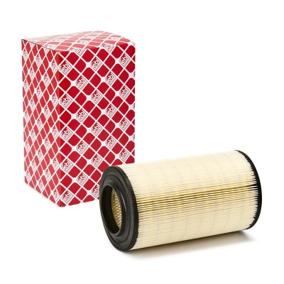 Image of 1444QT Air Filter FEBI BILSTEIN 40208 303,5mm 168,5mm Insert FIAT: Ducato III Van, Platform / Chassis, II Minibus