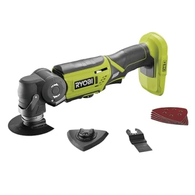 Image of Ryobi ONEPlus R18MT 0 18V Cordless Multi tool (Zero tool), Hyper Green