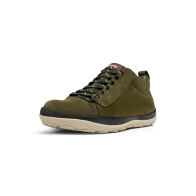 Image of Camper PEU Pista Casual laceups, Men&#039;s, Size: 10, Dark green Leather