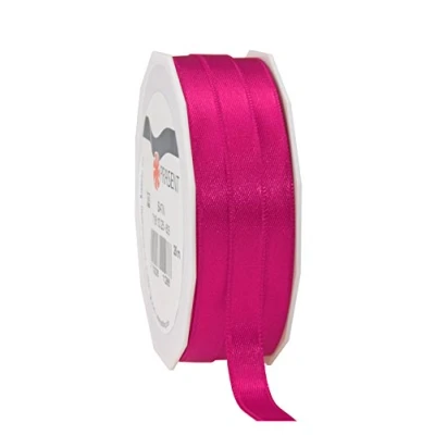 Image of C.E. Pattberg SATIN magenta gift ribbon, 27 yards for Wrapping Gifts, 0.39 inches width, Ribbon Decorating &amp; Crafting, Decorative every occasion