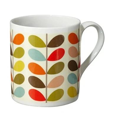 Image of ORLA KIELY MUG WITH GIFT BOX TEN STEM DESIGN