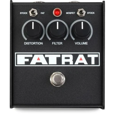 Image of Pro Co Sound FATRAT Distortion Pedal with Selectable MOSFET Clipping and Thick Boost
