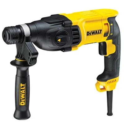 Image of DEWALT D25133K GB SDS Plus 3 Mode Hammer Drill, 26mm Ø, 240V, 33.5cm x 21cm 7.5cm