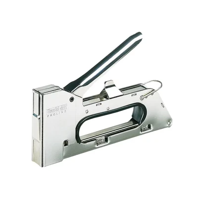 Image of Rapid Heavy Duty Manual Staple Gun PRO R14 for No. 140 Staples, DIY with Ergonomic Handle, All Steel Construction, and Easy Loading System, Made In Sweden (20511450), Metal