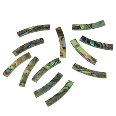 Image of KAISH Ukulele Rosette Paua Abalone Sound Hole Inlay Strips 65x3x1.5mm