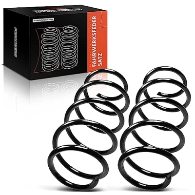 Image of Frankberg 2x Coil Spring Front Compatible with Corsa C 2000 2006 MK II (C) Corsavan Replace# 9195993