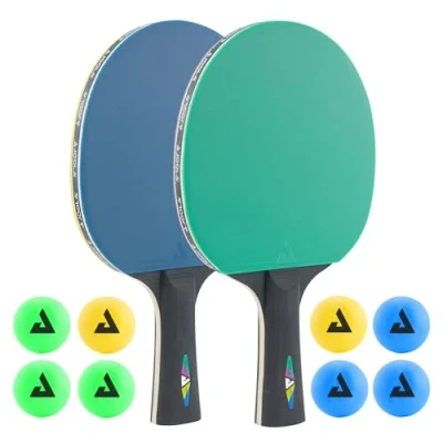 Image of Joola Unisex Adult TT Colorato Racket set Multi Colour, One Size