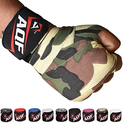 Image of AQF Boxing Hand Wraps Bandages Inner Gloves Muay Thai MMA UFC