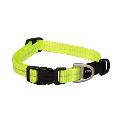Image of Rogz Utility Day Glo Collar Nitelife, Small
