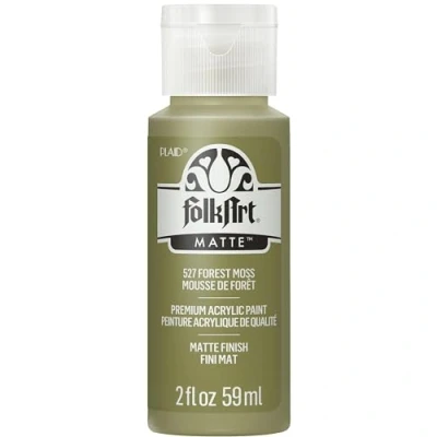 Image of Folk Art Acrylic Paint in Assorted Colors (2 Ounce), 527 Forest Moss