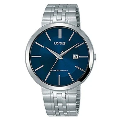 Image of Lorus Men Analog Quartz Stainless Steel Watch RS973CX9 with Perpetual Calendar