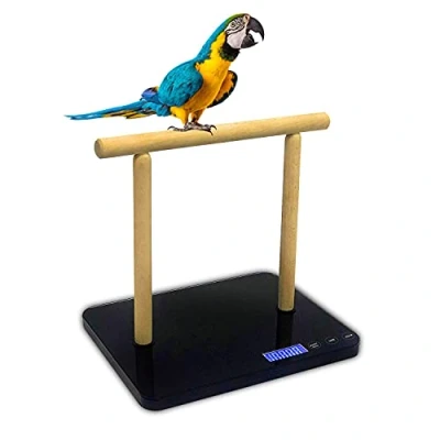 Image of MINDPET MED Bird Scale, Black, Gram Precision up to ±1g, Suitable for Macaw, Parrot and All Kinds of