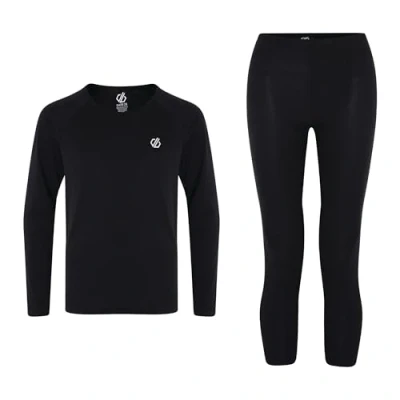 Image of Dare2B Boy&#039;s Elate III Thermal Baselayer Set Base Layer, Black, 7 8 Years