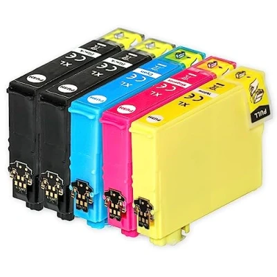 Image of Go Inks 1 Set of 4 + extra Black Ink Cartridges to replace Epson T1816+1811 (18XL Series) Compatible/non OEM for Expression Home Printers (5 Inks)