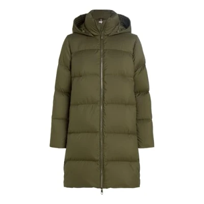 Image of Tommy Hilfiger Women’s Casual Winter Down Coat, Green (Army Green), XXS