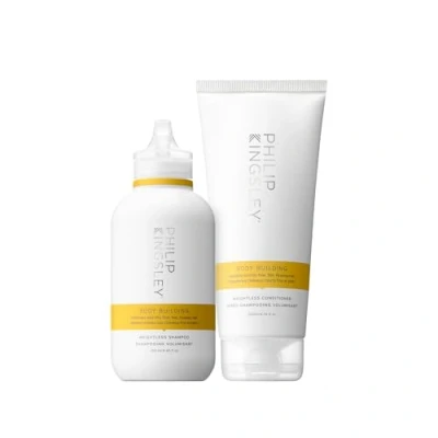 Image of Philip Kingsley Body Building Volumising Shampoo and Conditioner Set for Hair Volume, Hydrating Thickening, Volumises, Lifts Adds Shine, 250ml 200ml