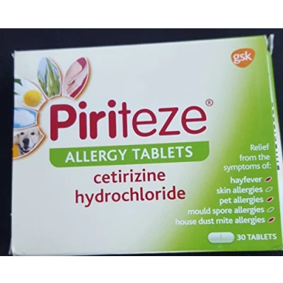Image of Piriteze 30s tablets