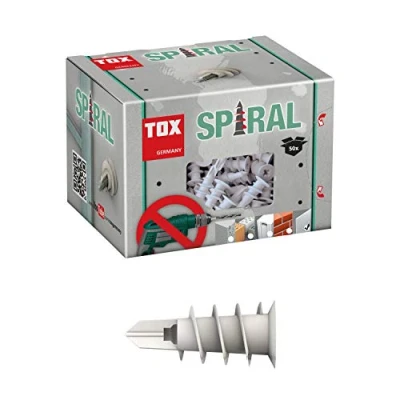 Image of TOX plasterboard dowel Spiral 32, 50 pieces, 068100231