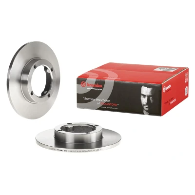 Image of 5551178400, 5551178401, 5551182, 5551182000, 5551182001 Brake disc BREMBO 08.5026.10 215mm 10mm 4 solid SUZUKI: Alto II, Super Carry Van