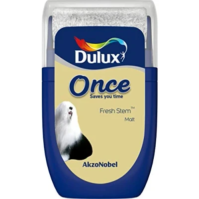 Image of Dulux Once Tester Paint Fresh Stem 30ML