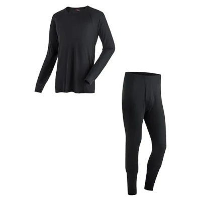 Image of maier Sports Adrian Ski and Underwear Set Black Size:XL