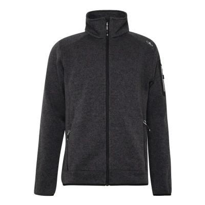 Image of CMP Fleece jacket, Men&#039;s, Size: 44R, Nero/glacier