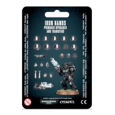 Image of Games Workshop Warhammer 40k Iron Hands Primaris Upgrades &amp; Transfers …