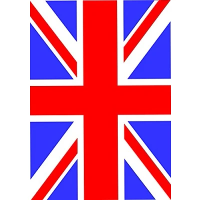 Image of 1 x A4 Printed Wallpaper British Flag Union Jack Decor Icing Sheet Edible Cake Topper Decorated Perfect for Decorating Larger Cakes