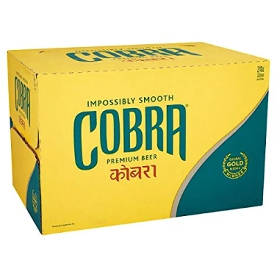 Image of Cobra Premium Beer 24 x 330ml (Pack of 330ml)
