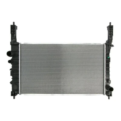 Image of 1300345, 1300353, 1300354, 95091649, 95136076 Engine radiator THERMOTEC D7X098TT Aluminium 620mm 368mm 26mm Manual Transmission Brazed cooling fins