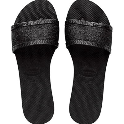 Image of Havaianas You Angra Glitter Black 33/34