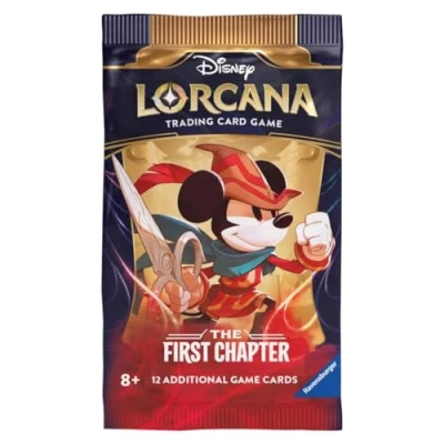 Image of Ravensburger Disney Lorcana TCG Trading Cards Game for Adults and Kids Age 8 Years Up Single Booster Pack